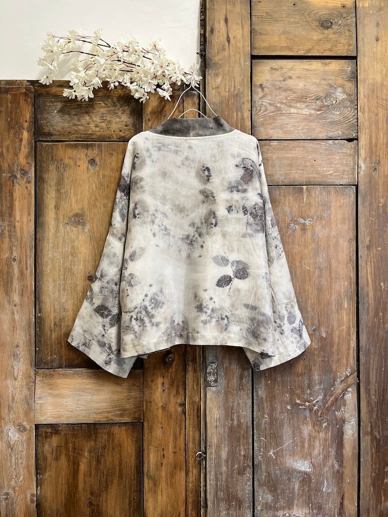 ipek eco-print ceket