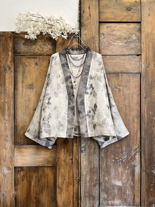 ipek eco-print ceket