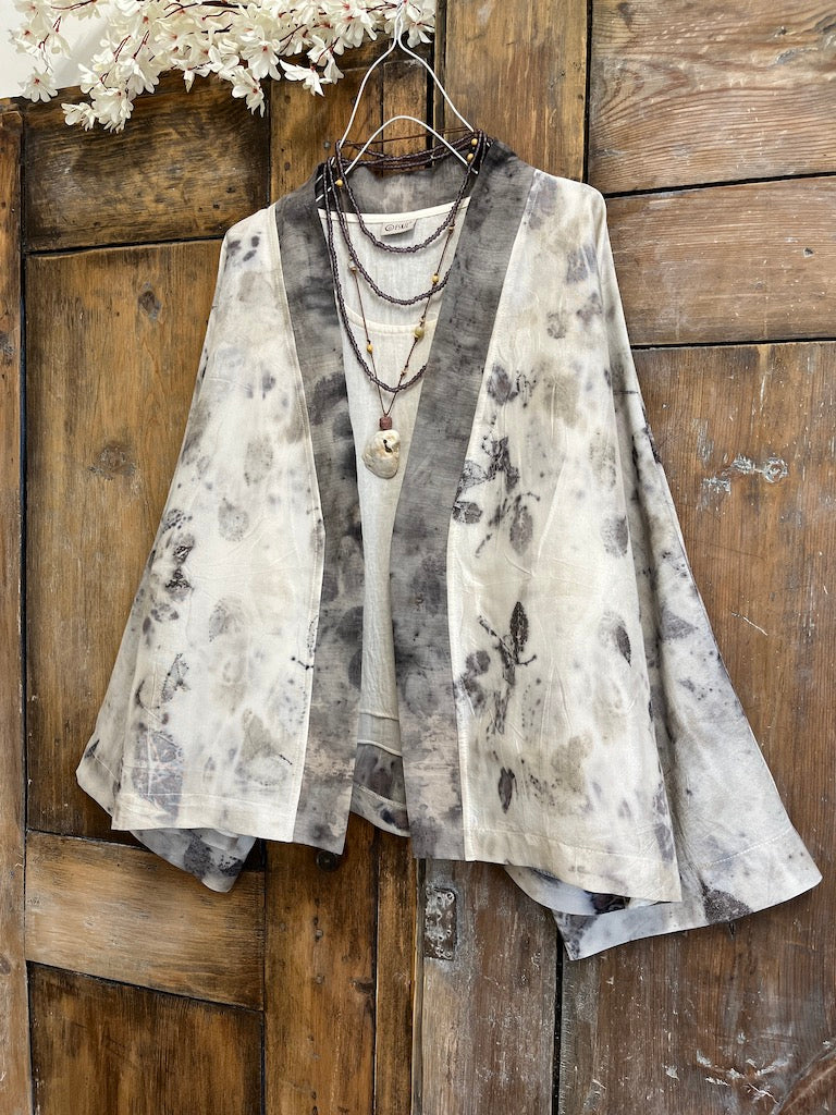 ipek eco-print ceket