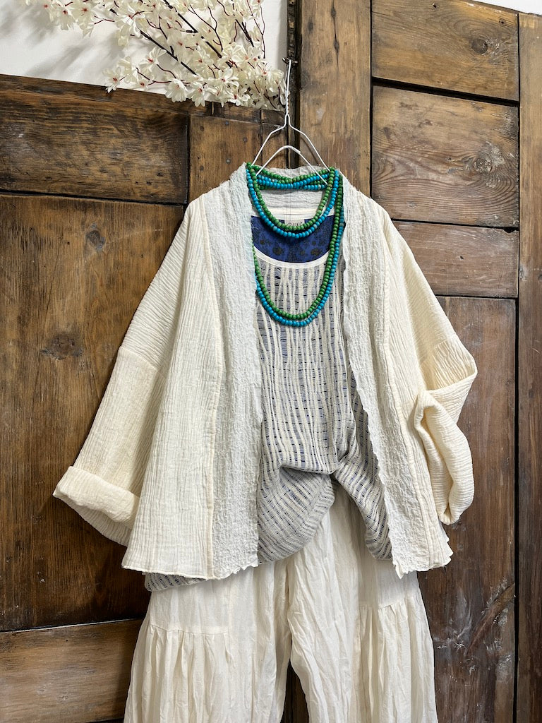 pamuk dokuma salaş ceket