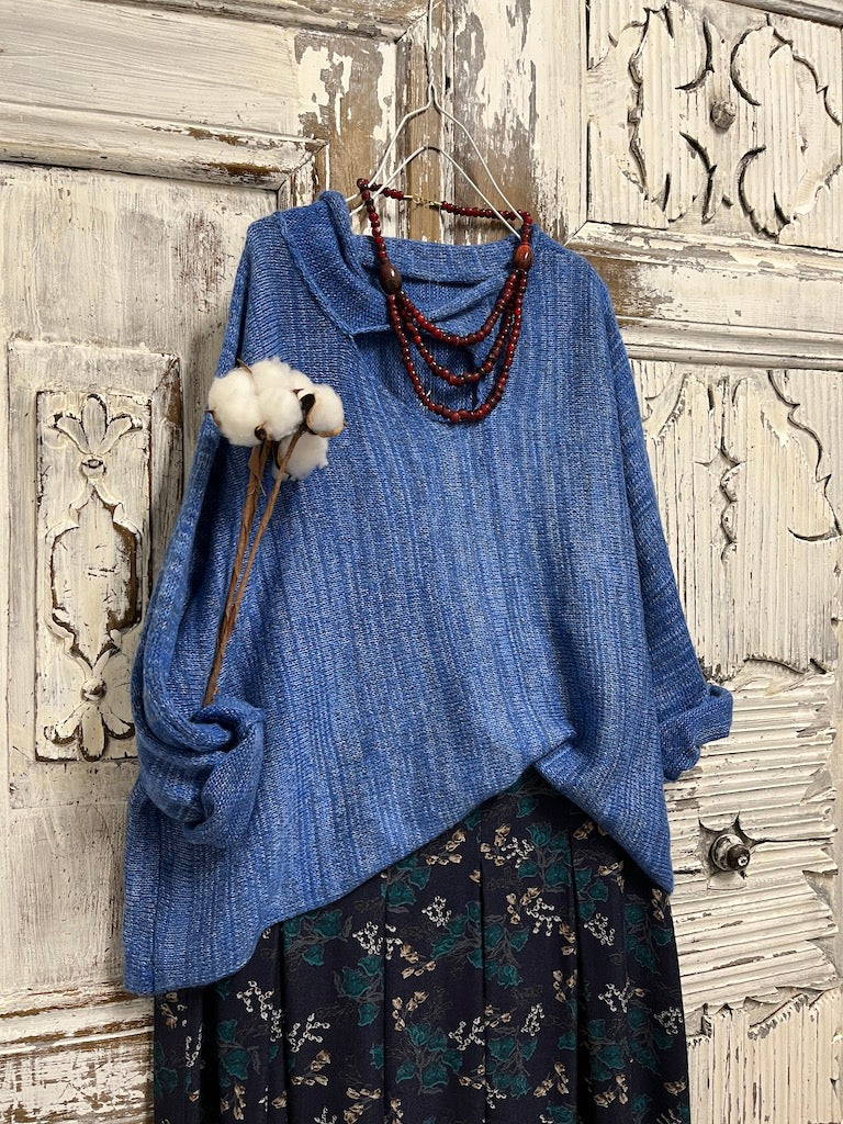 moher mavi salaş triko