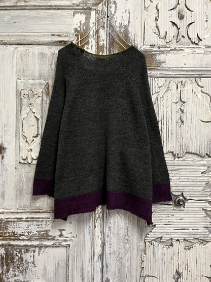 moher koyu gri triko