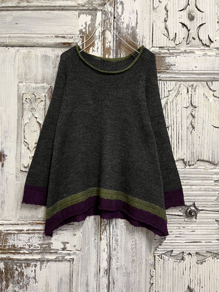 moher koyu gri triko