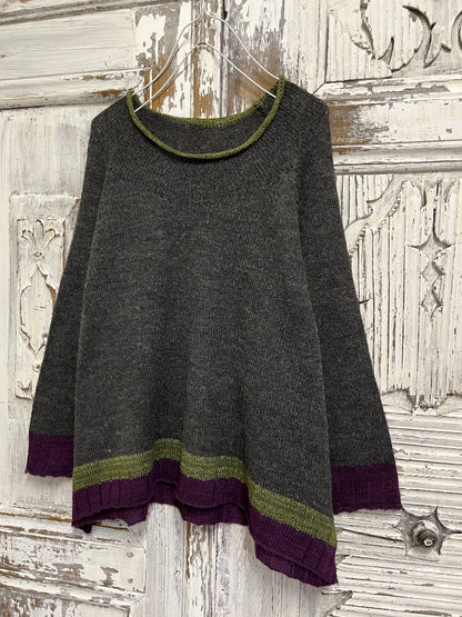 moher koyu gri triko