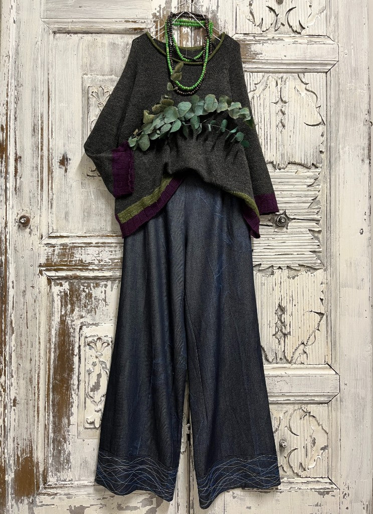 moher koyu gri triko